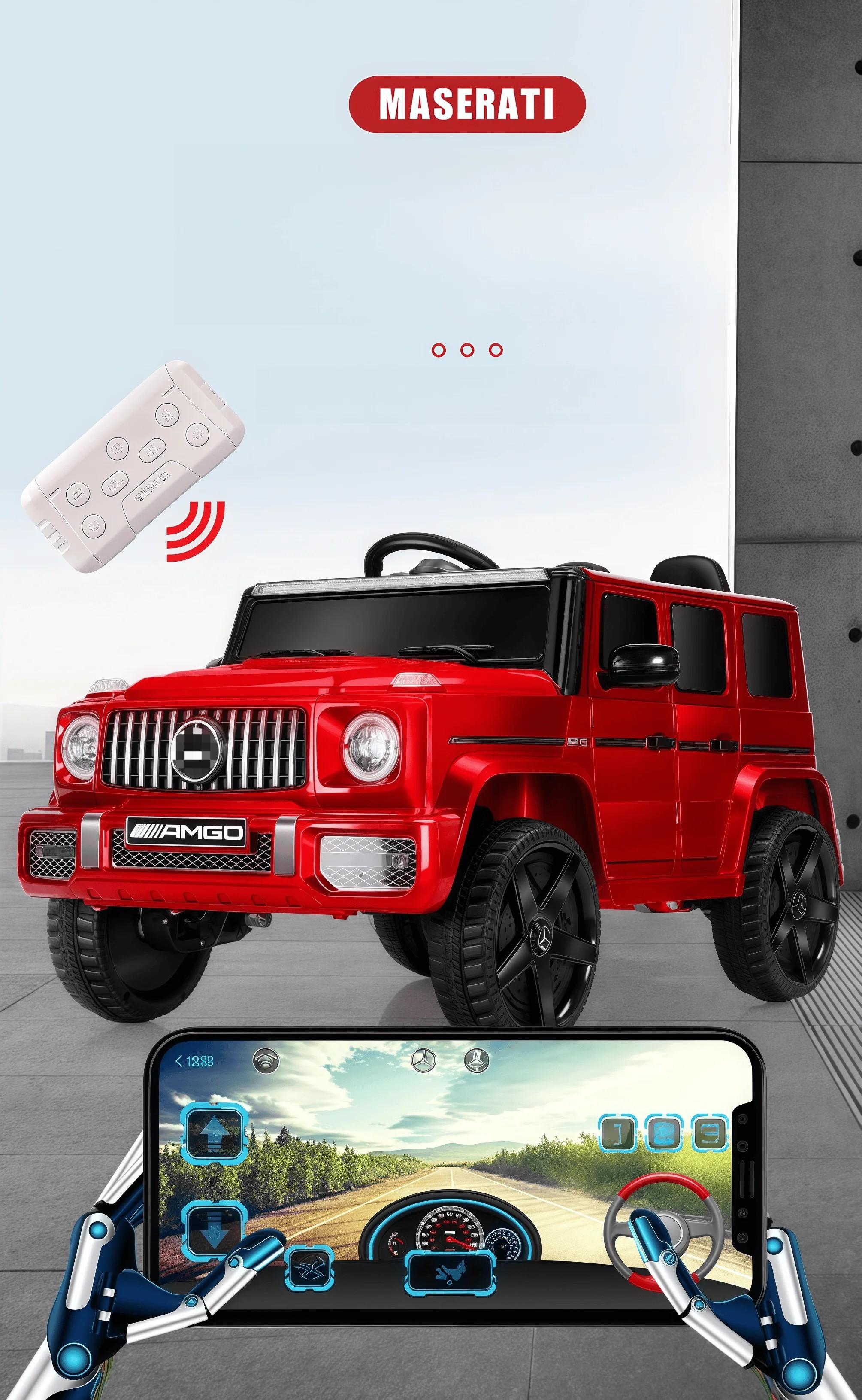 Black Car Electric Cars Remote Control Children 12years Kids Electric Electric Car for Child
