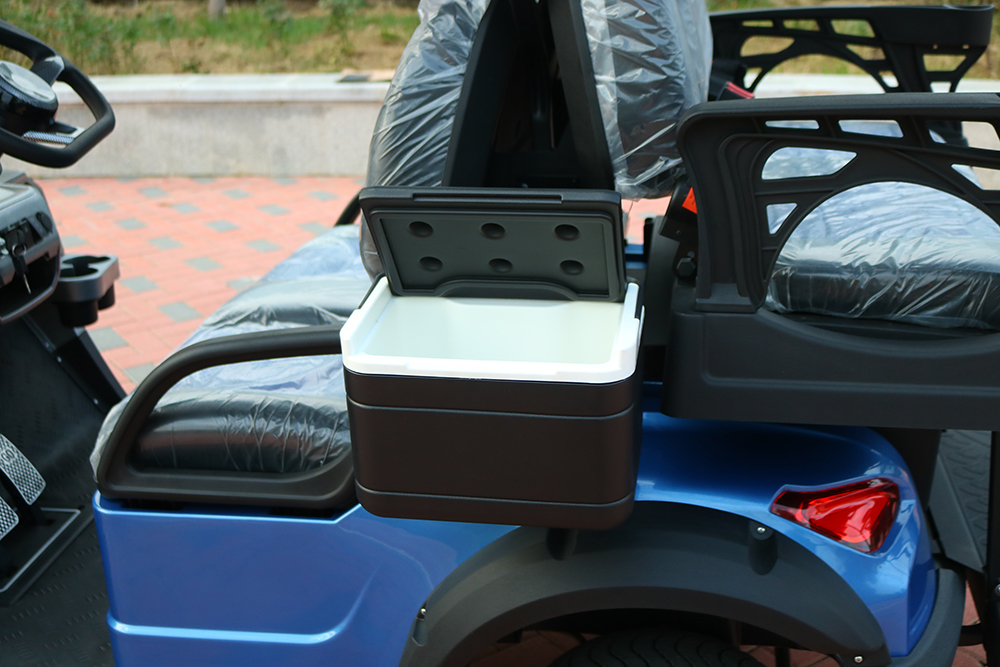 Huanli 4-Seater Off-Road Electric Sightseeing Golf Buggy 48V Steel Ride-On Vehicle Cart CE Certified 40km/h Top Speed 80-100km