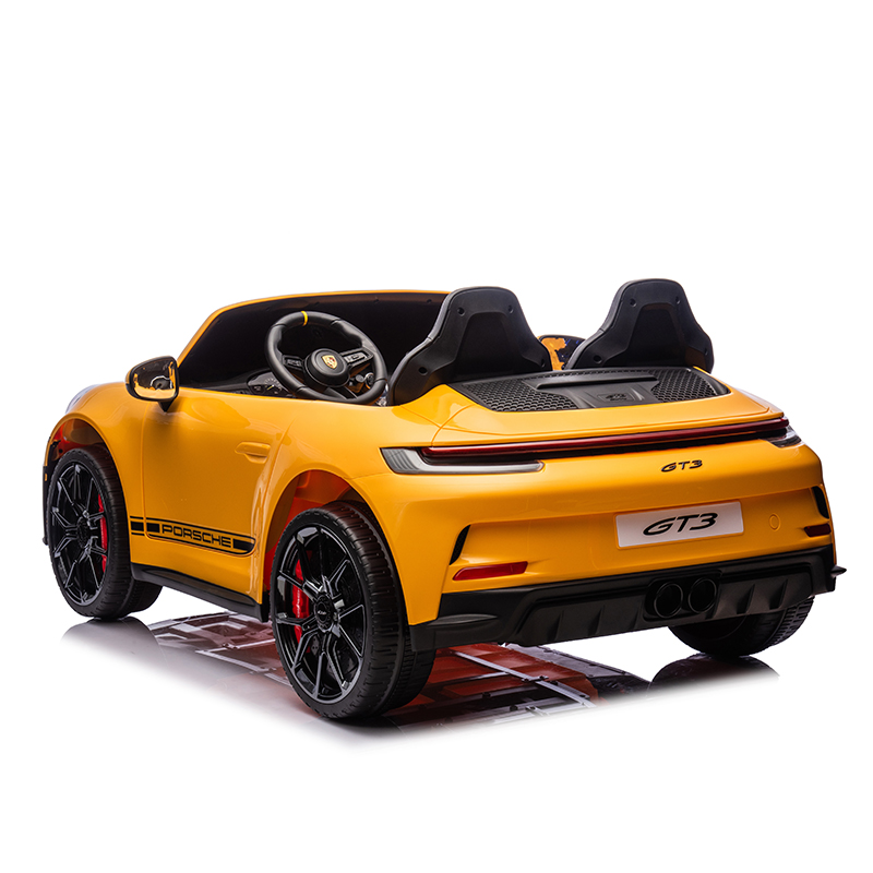 Licensed Porsche 911 Children's Electric Car 24V Two Person Four-wheel Drive Girl Rechargeable Sports Kids Car Electric Porsche