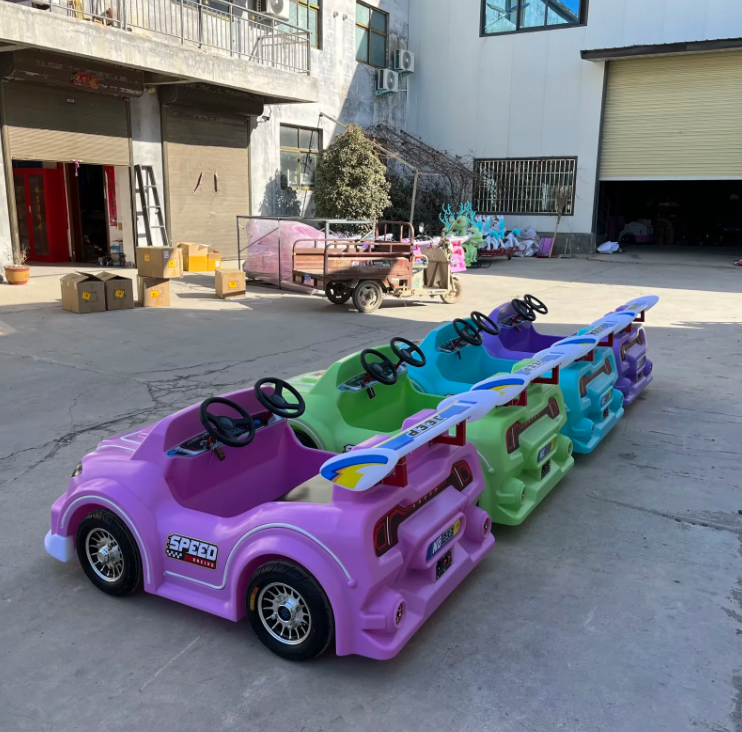 Licensed Amusement Park Ride on Electric SUV for Kids-Indoor/Outdoor Home Use Plastic Construction Adjustable Speed