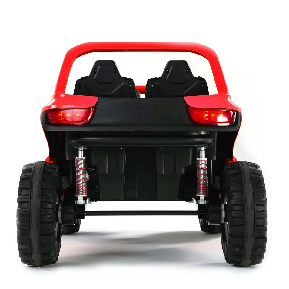 Pink Ride-on Car 2-Seater Kids UTV with Remote Control Fun