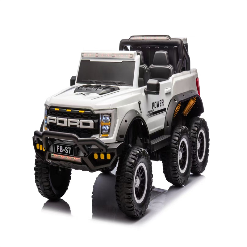Toy Vehicle for Children Riding in an Ev Off-road Vehicle With Colorful Flashing Lights and Electric Rocking Toy Vehicle