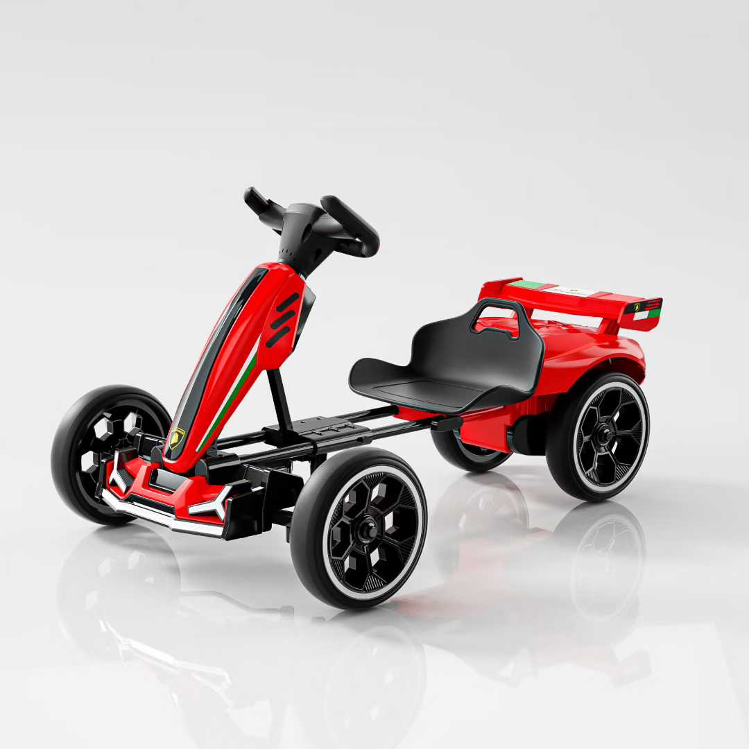 Customizable Four-Wheel Electric Battery-Powered Kart Children 2-7 Years Old Remote Control Light Music Ride-on Toy Car Made