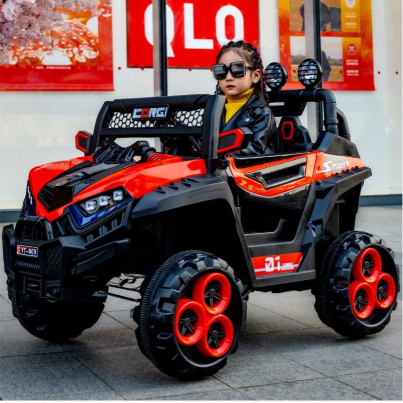 Unisex Shock Absorption Children's Construction Vehicle Truck Toy Electric Car for Kids