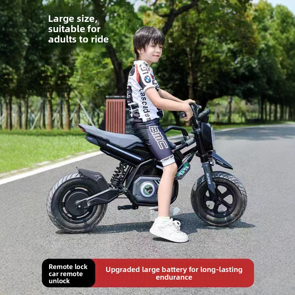 Popular Electric Kids Motorcycle 24V Kids Electric Ride on Motorcycle Toy with Remote ControlMax Load 80kg for Outdoor Play