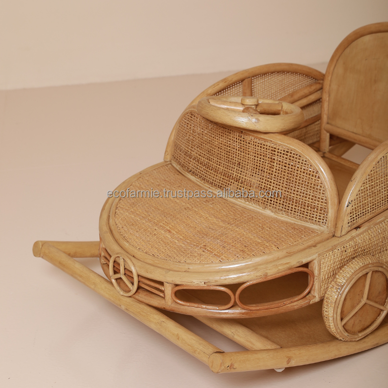 Rattan Car Rocker Detail 1