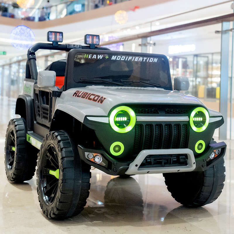OEM Customized 12V Electric Ride-on Car for Kids 10 Years Old and Above 2 Leather Seater UTV with Remote Battery-Powered