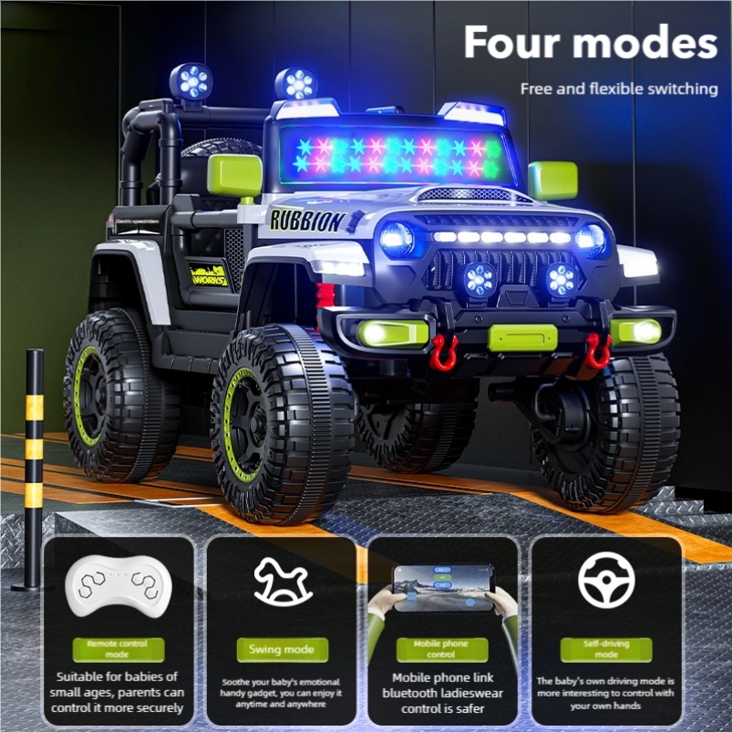 Low Price Battery Operated Toy Car Kids Electric Ride-on Toy Car With Remote Control for 4-Year-Old Babies Car