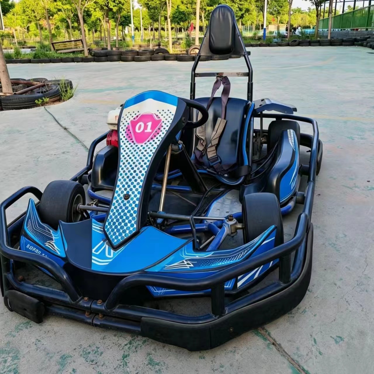 Children's playground go-karts, new electric go-karts, off-road adult go-karts