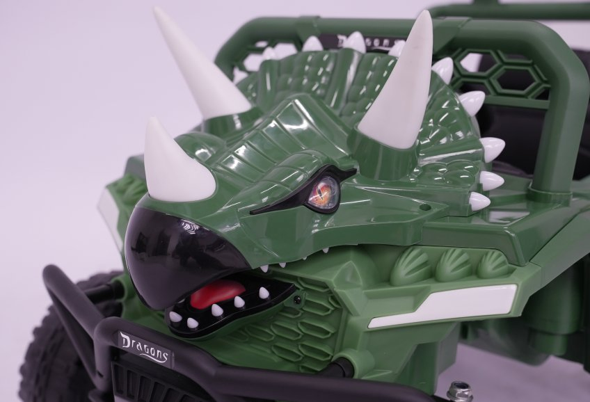 2026 New 12V Dinosaur Ride on UTV Kids Electric Vehicle
