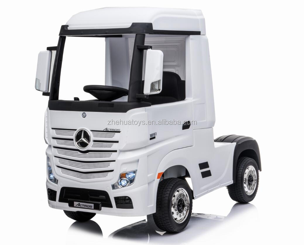 HOT SALE Battery Operated Mercedes Benz Actros Truck Licensed Ride on Car Electric Kids Car for Kids, Battery 12V Ride on