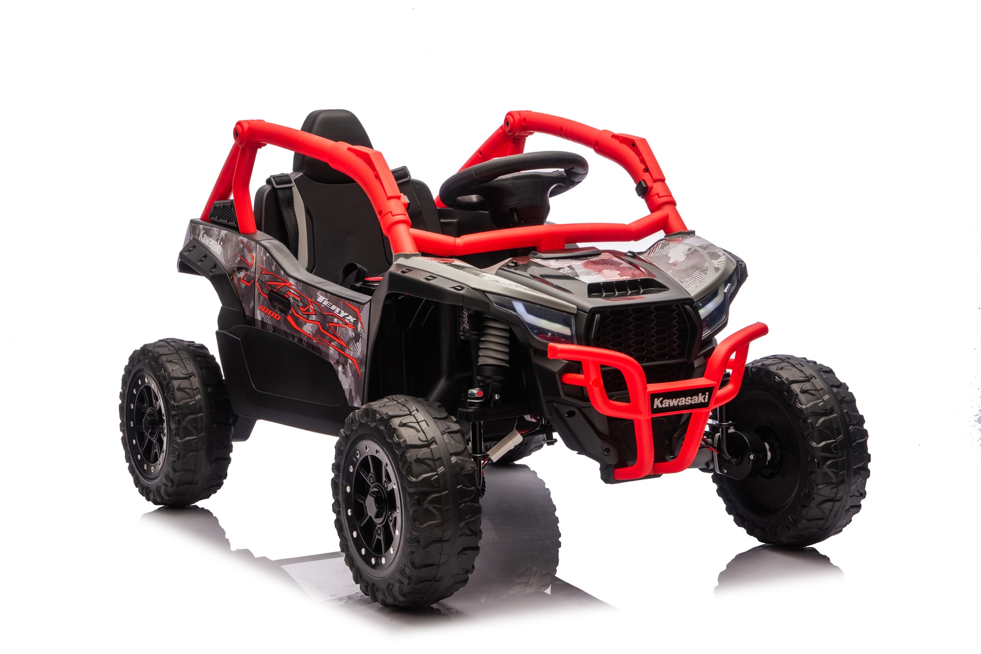 Kawasaki 12V Licensed Ride-On Battery-Powered Electric Toy Car for 2 to 4 Years with Remote Control CE &amp; DDP Certified