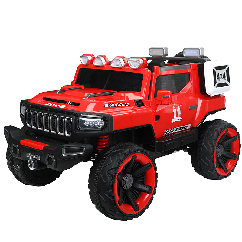 High Quality Electric Ride-On Truck Toy for Kids Aged 2-4 12V Rechargeable Battery Operated Vehicle with Remote Control Rc Car