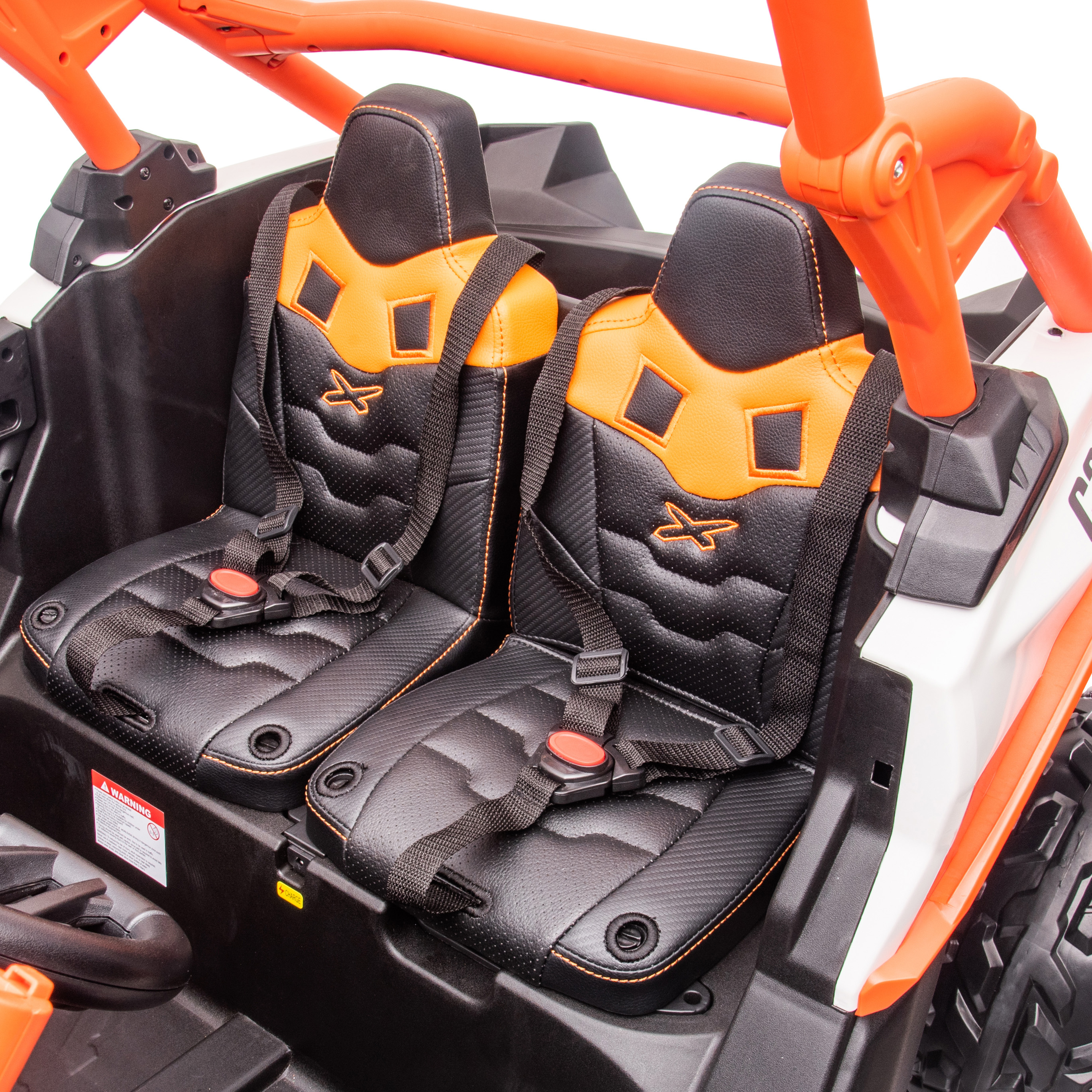 Leather Seat Orange