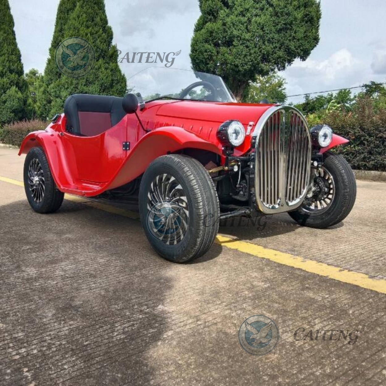 wholesale high speed Ride on car vintage off road street legal Electric vintage classic car adult Electric luxury classic car