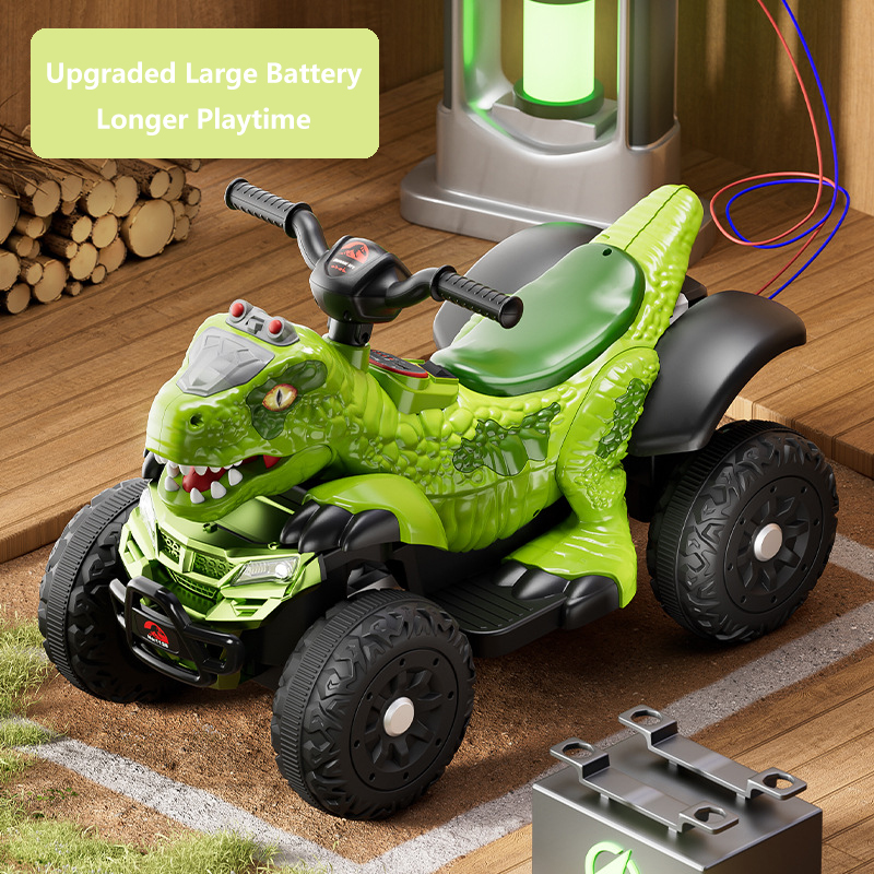 Wholesale Ride-on Electric Vehicles Children's Electric Dinosaur Motorcycles Rechargeable Motorcycles for Boys and Girls