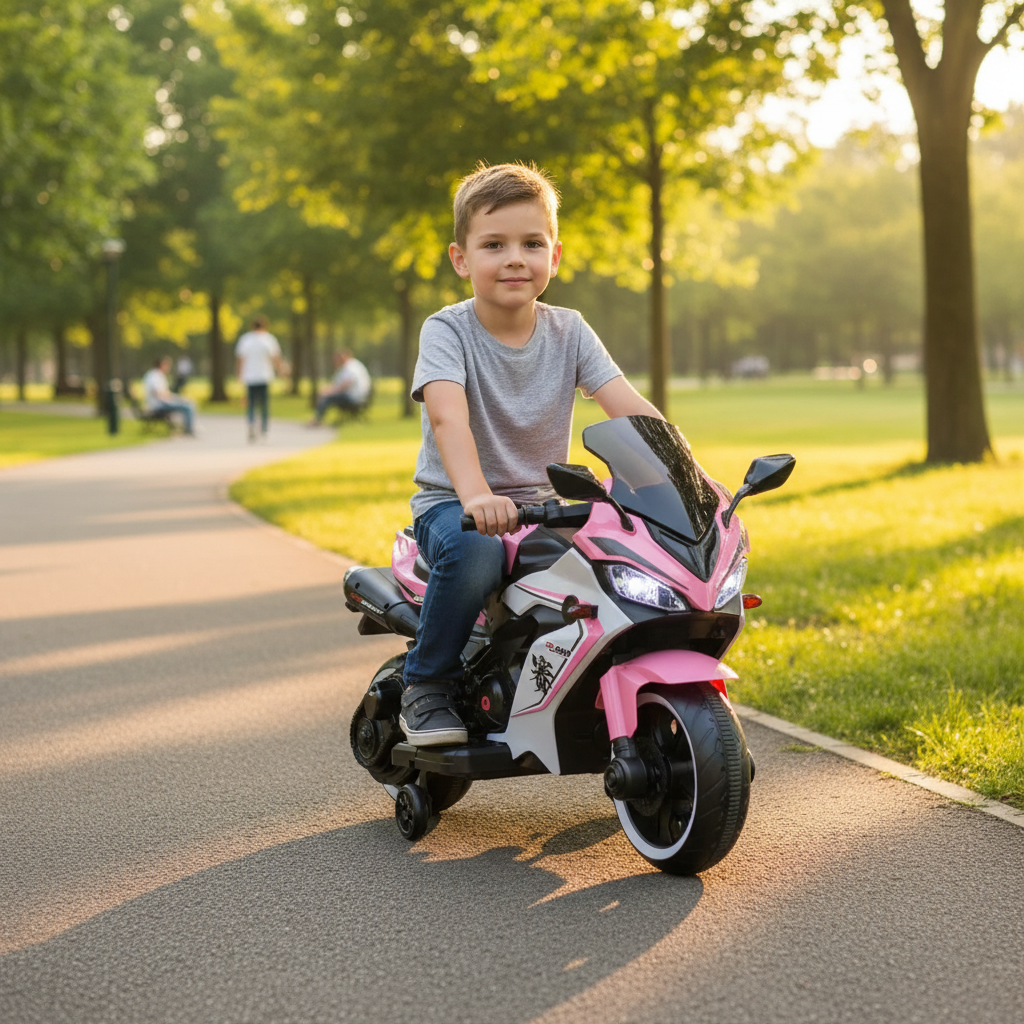 High Quality Four-Wheel Electric Vehicle Dedicated for Children Remote Control Ride-on Car Toy Made of Durable Plastic