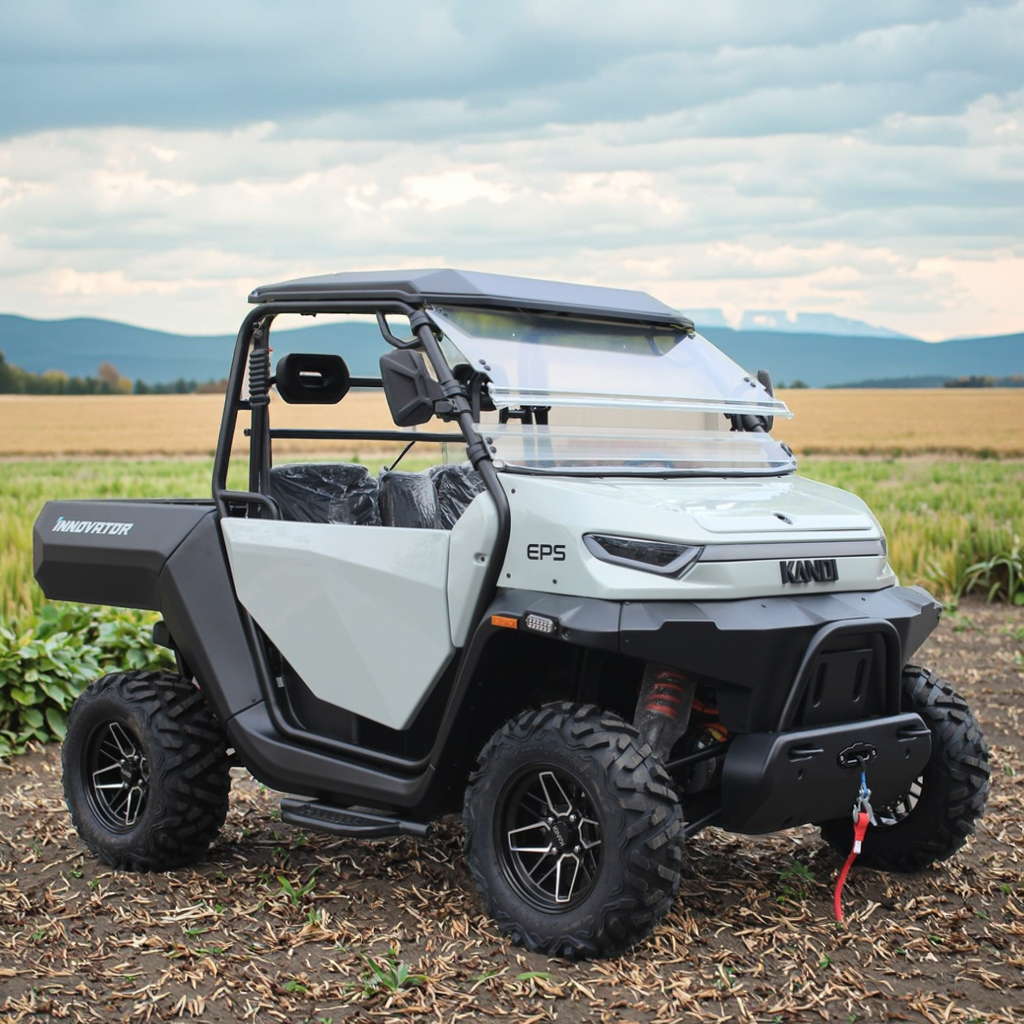 EEC Electric UTV Innovator 4x4 With Lithium Battery Kandi COC Compliant 4WD Farm UTV Four Wheels Drive