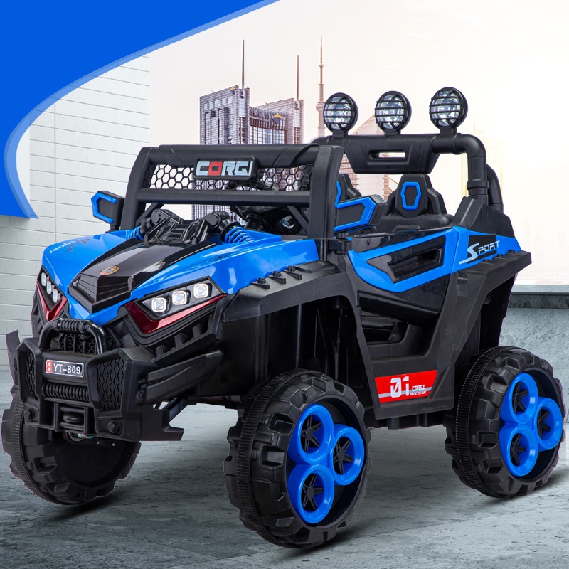Unisex Shock Absorption Children's Construction Vehicle Truck Toy Electric Car for Kids