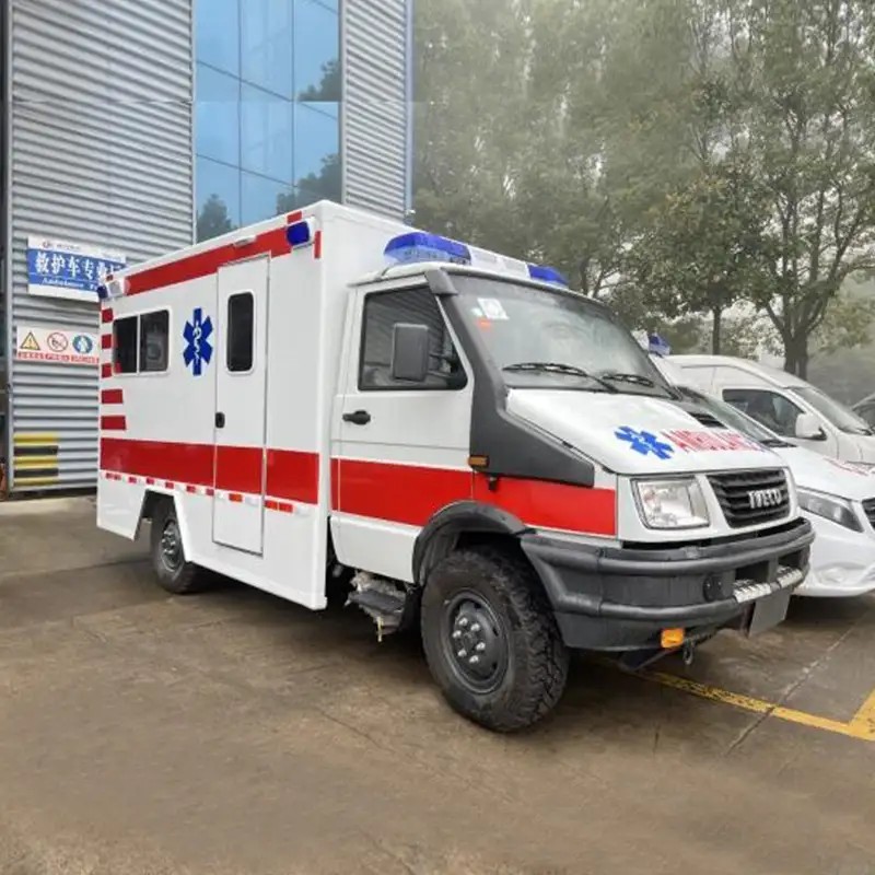 4x4 Off-Road Ambulance 4WD All-Terrain Emergency Medical Rescue Vehicle