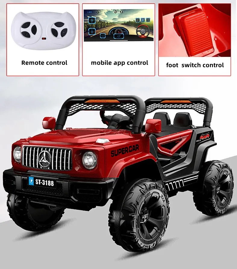 Plastic Material Kid Electric Battery UTV Detailed view 5