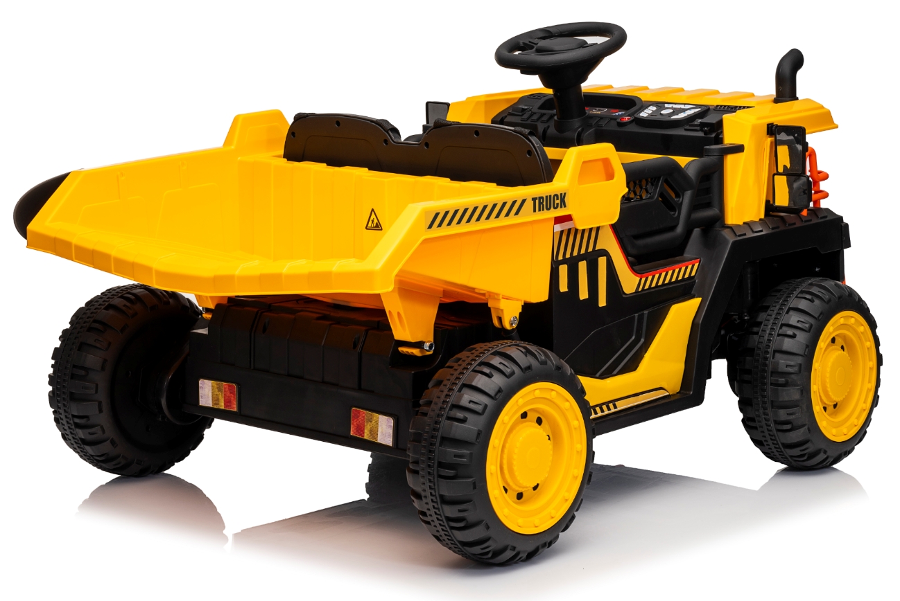 Ride on Dump Truck, Kids Electric Car with Remote Control, Ride on Construction Vehicles with Electric Dump