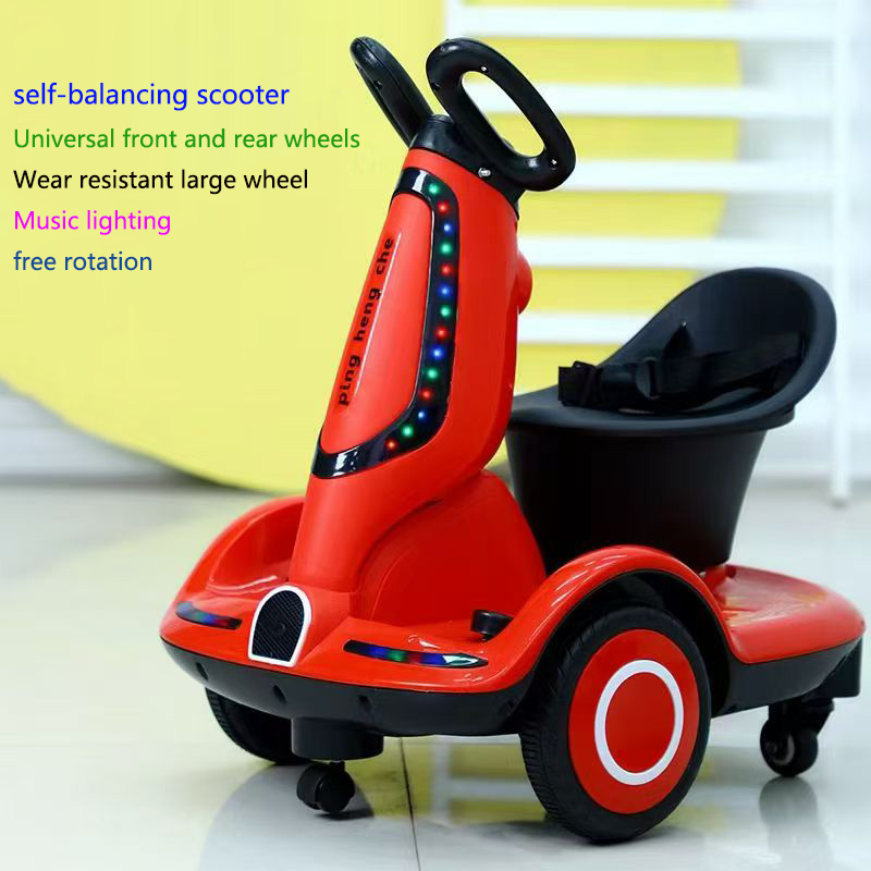 Durable 6V Plastic Kids Electric Ride-On Truck with 4-Wheel Suspension Parental Control &amp; Music Battery Powered for 2-6 Years