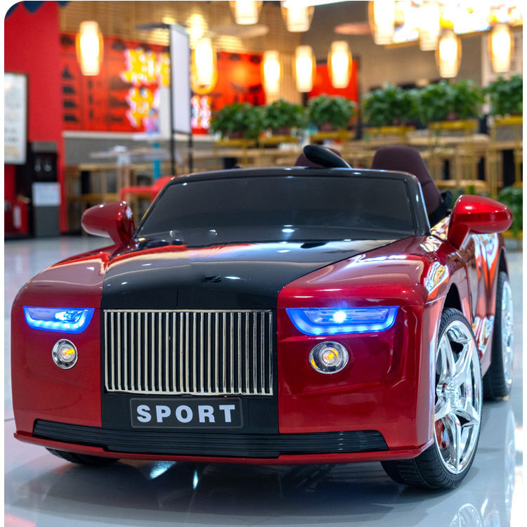 2022 12V Kids Electric Ride-On Car with Remote Pedal Power and 4 Wheels Plastic Material Cheap Price for Girl Kids