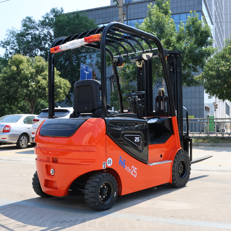 New LEAD LD-25EF 2.5tons Lithium-Ion Battery Hydraulic Side Shifter 4x4 Road Portable Electric Forklift For Construction