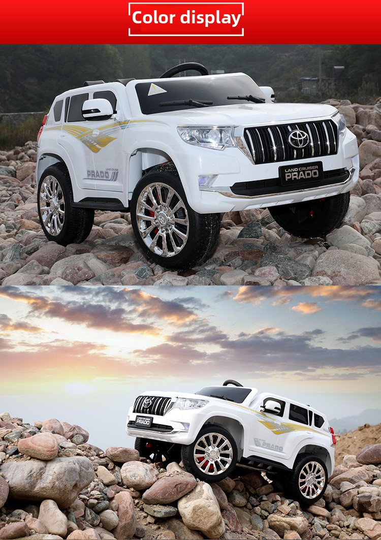 Children's electric car with four wheels that can seat people with remote control four-wheel drive off-road vehicle charging chi