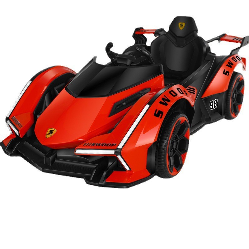 Motorized Rechargeable Wholesale Ride on Battery Operated Kids Baby Lamborghini Electronic Car for Kids Children Kids 2 Seats