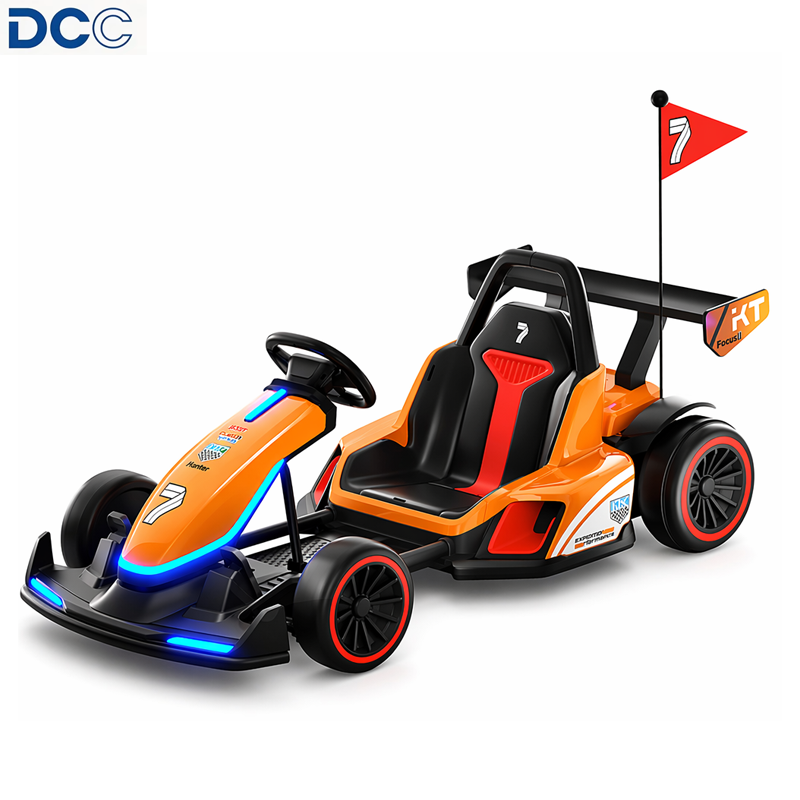 24V7AH Kids Electric Go Kart Baked Paint Drift Kart Ride on Toy Car With 1 to 1 Remote Control