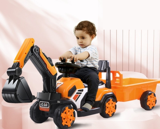 Large Excavator Can Be Used for Babies, Children, Electric Excavators, and Sliding Construction Vehicles