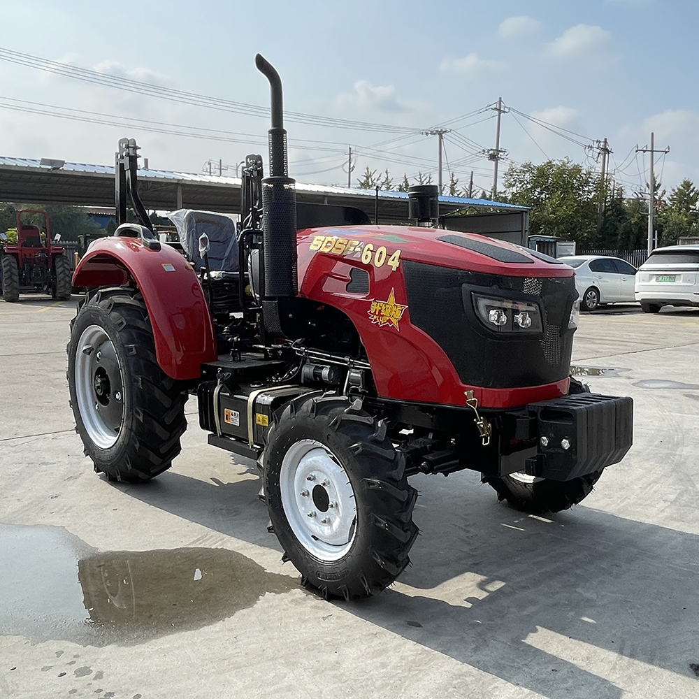 Best Selling 50-100hp Control Multifunction Ride on Chinese Traktor Farm Tiller Wheeled Cultivator Tractors with Track for Sale