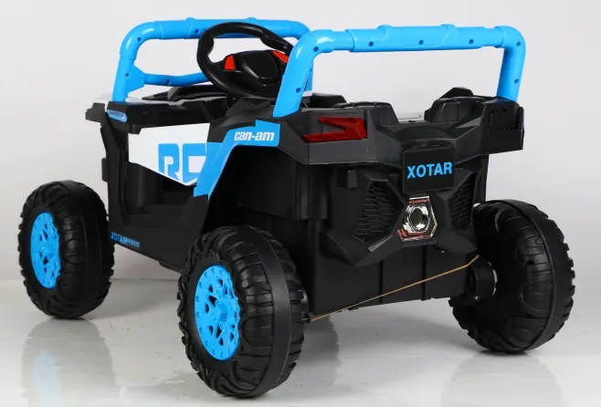 12V 2 Seater Ride on Cars UTV off-Road Kids Electric Vehicles Soft Start Spring Suspension