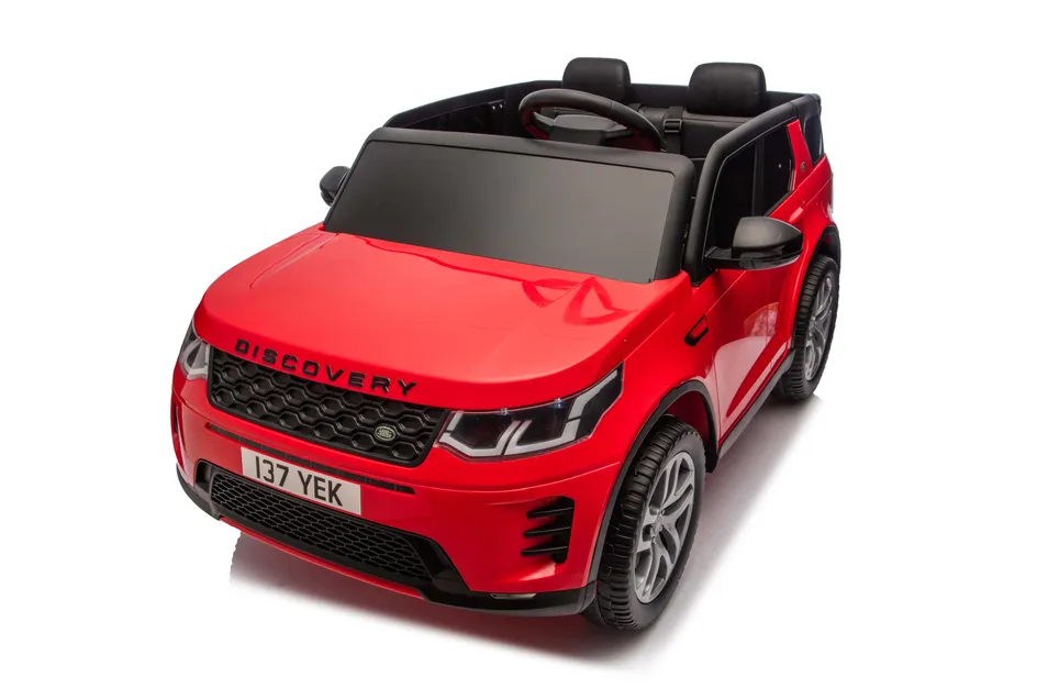 Licensed Range Rover Kids Ride-on Car 12V Battery Powered Electric Vehicle with Remote Control-Red