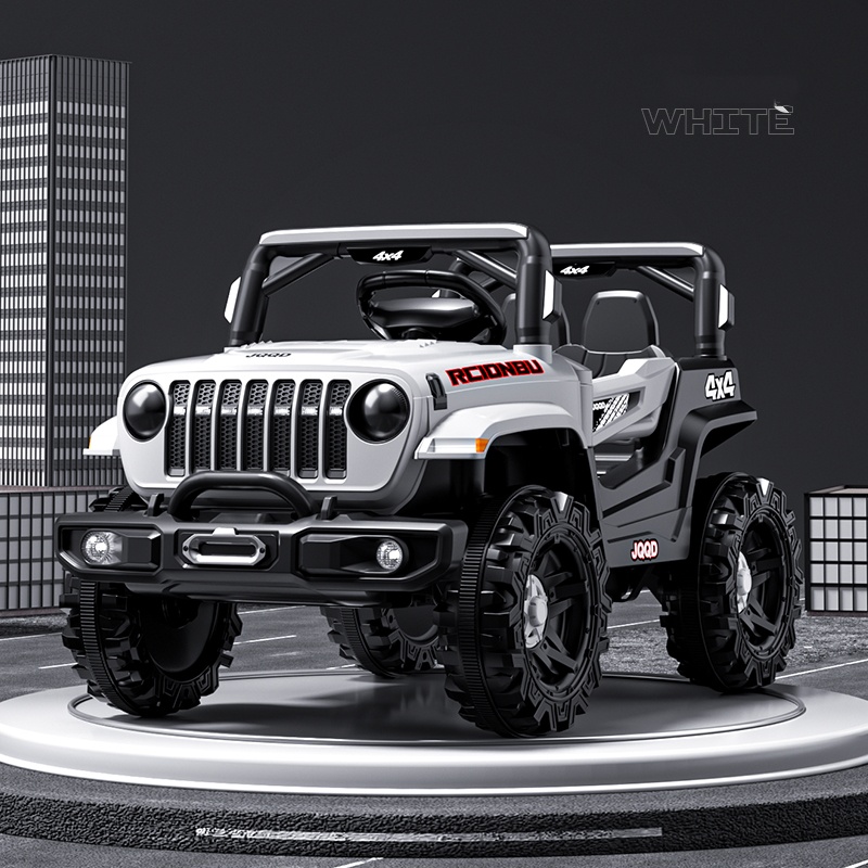 Children's Four-Wheel Drive Electric Ride-On Car Remote Control Battery-Powered Plastic UTV Voiture Electrique