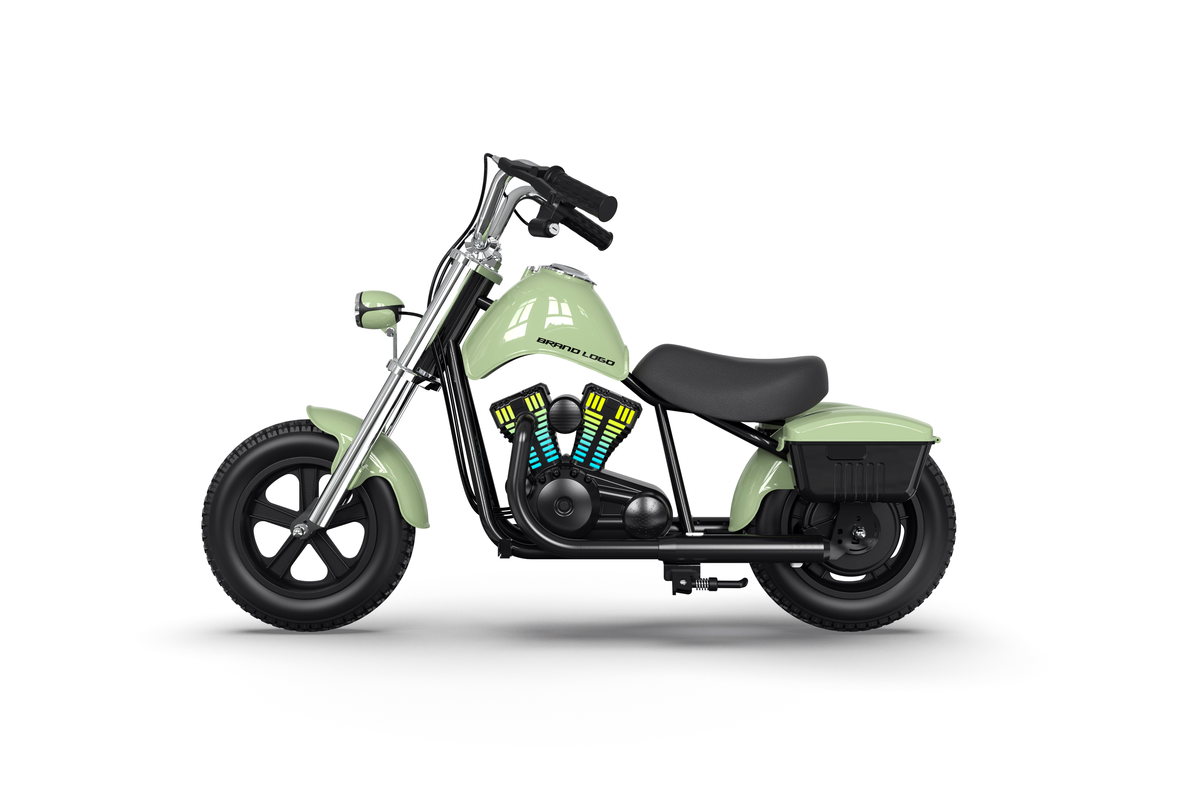 Youth Electric Ride on Motorcycle with 200W Motor 12 Inch Wheels for Teenagers