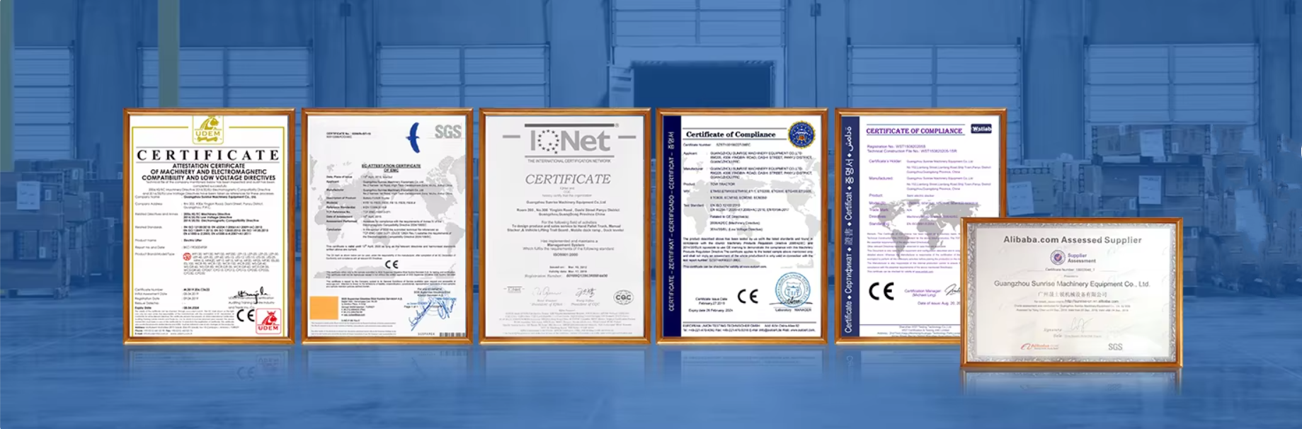 International Quality Certificates