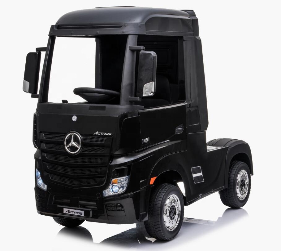 HOT SALE Battery Operated Mercedes Benz Actros Truck Licensed Ride on Car Electric Kids Car for Kids, Battery 12V Ride on