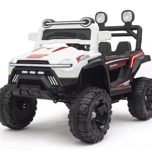 12V 4.5AH 2-Seater Kids Electric Ride on Car SUV with Remote Control LED Lights 2-Seater Kids Electric Ride on SUV Car Music
