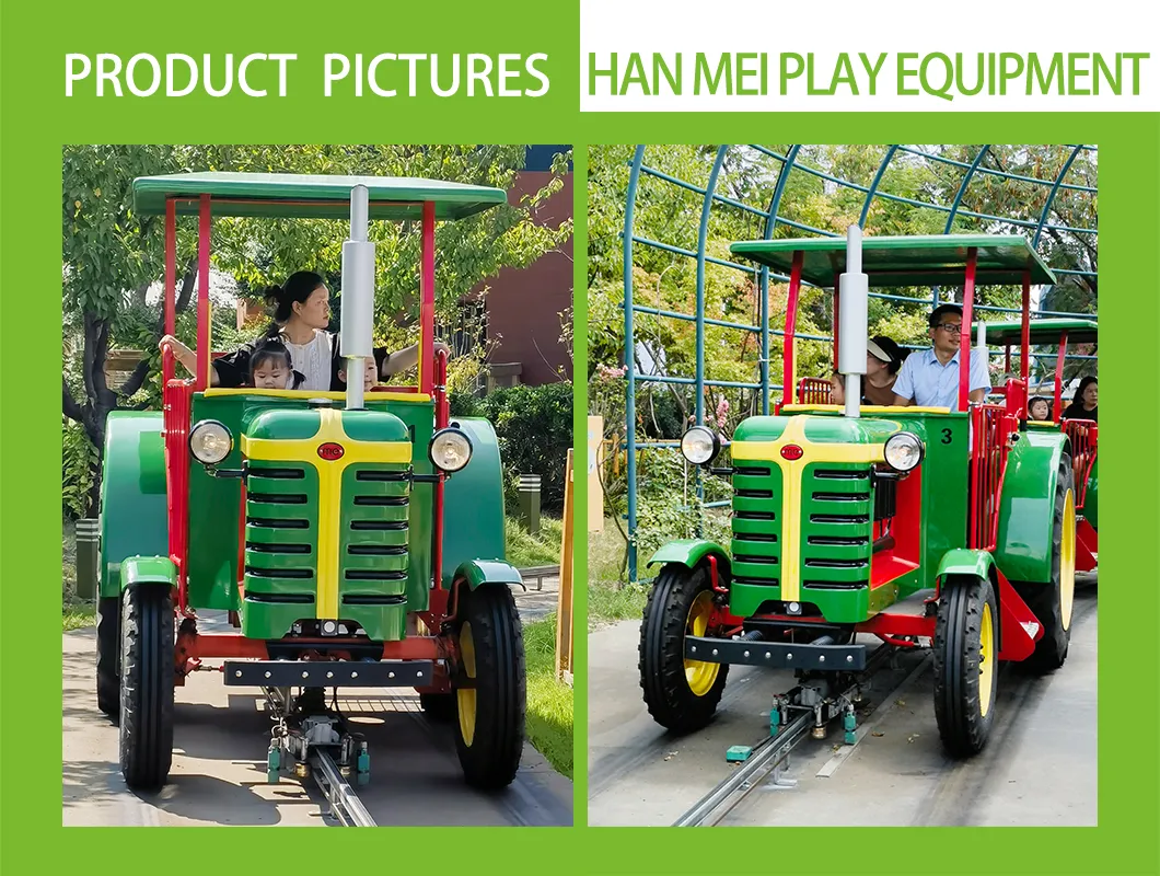 4-Seater Tractor Rides Amusement Rides Tourist Car Rides