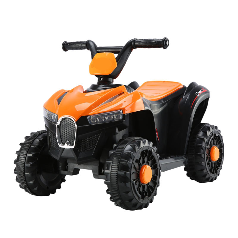 4-Wheel Electric ATV Quad Bike for Kids Power Battery Plastic Material Small Wheel Ride-on Car Toy