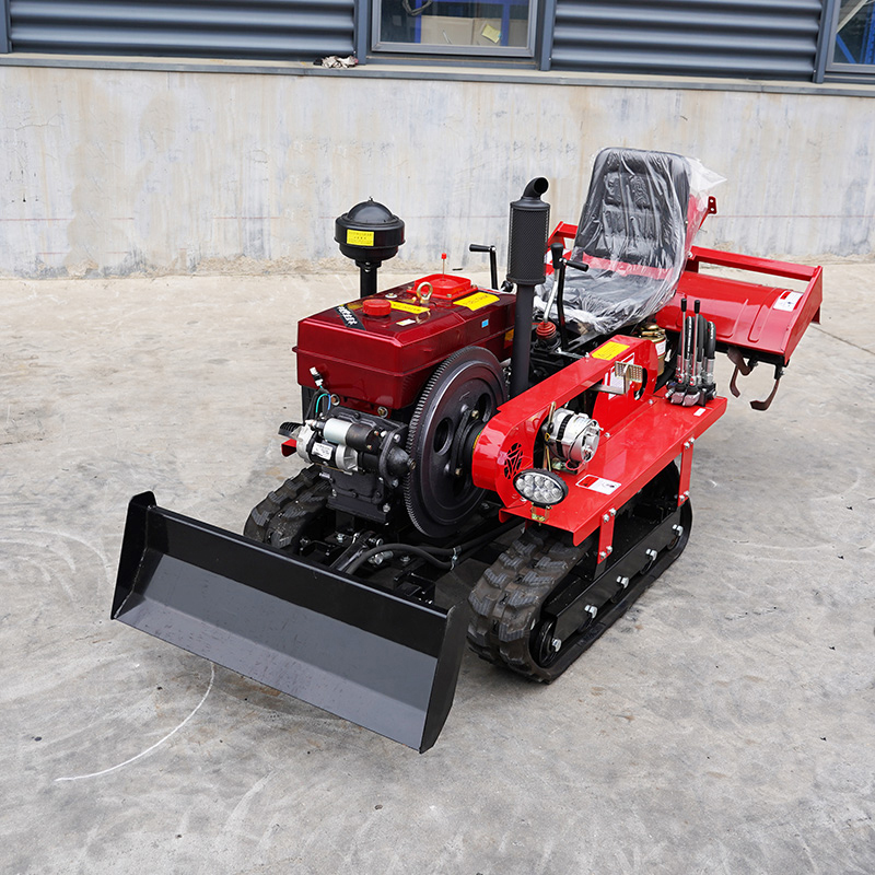 Multi-functional Crawler Tractor &amp; Ride-on Tractor 25-130HP with Rotary Tiller Free Delivery for Agricultural Use