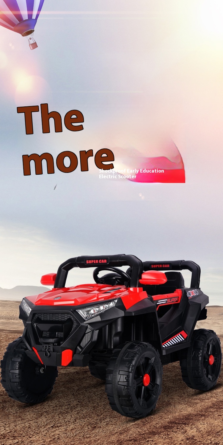 Kids Toy Charging Electric Car Battery Powered Ride on Cars Kids' Off-road Vehicle With Remote Control