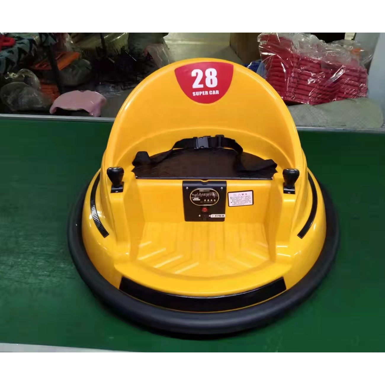 Popular Toddler Children Electric Ride on Car Bumper Toys 360 Degree Spin Kids Electric Battery Powered Bumper Cars for Baby