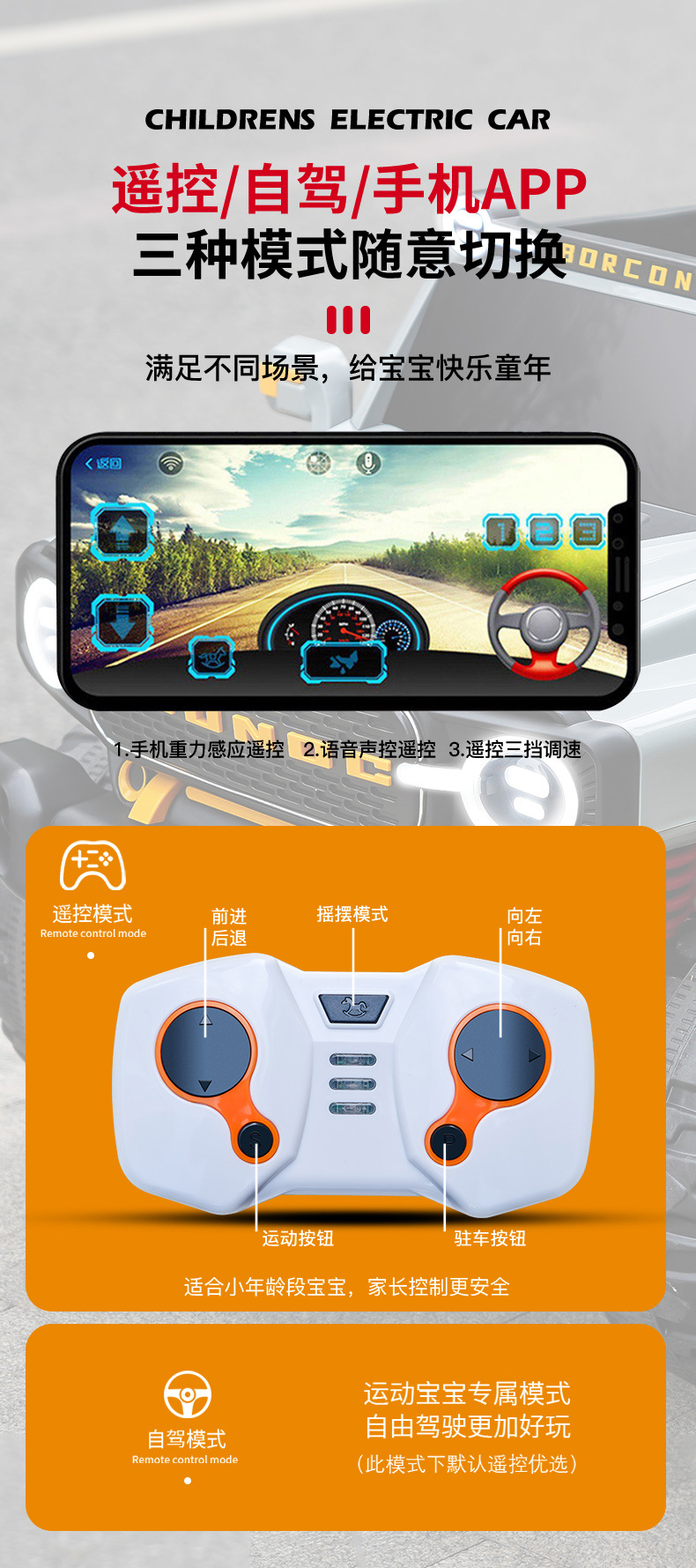 Kids Electric Car Details 7