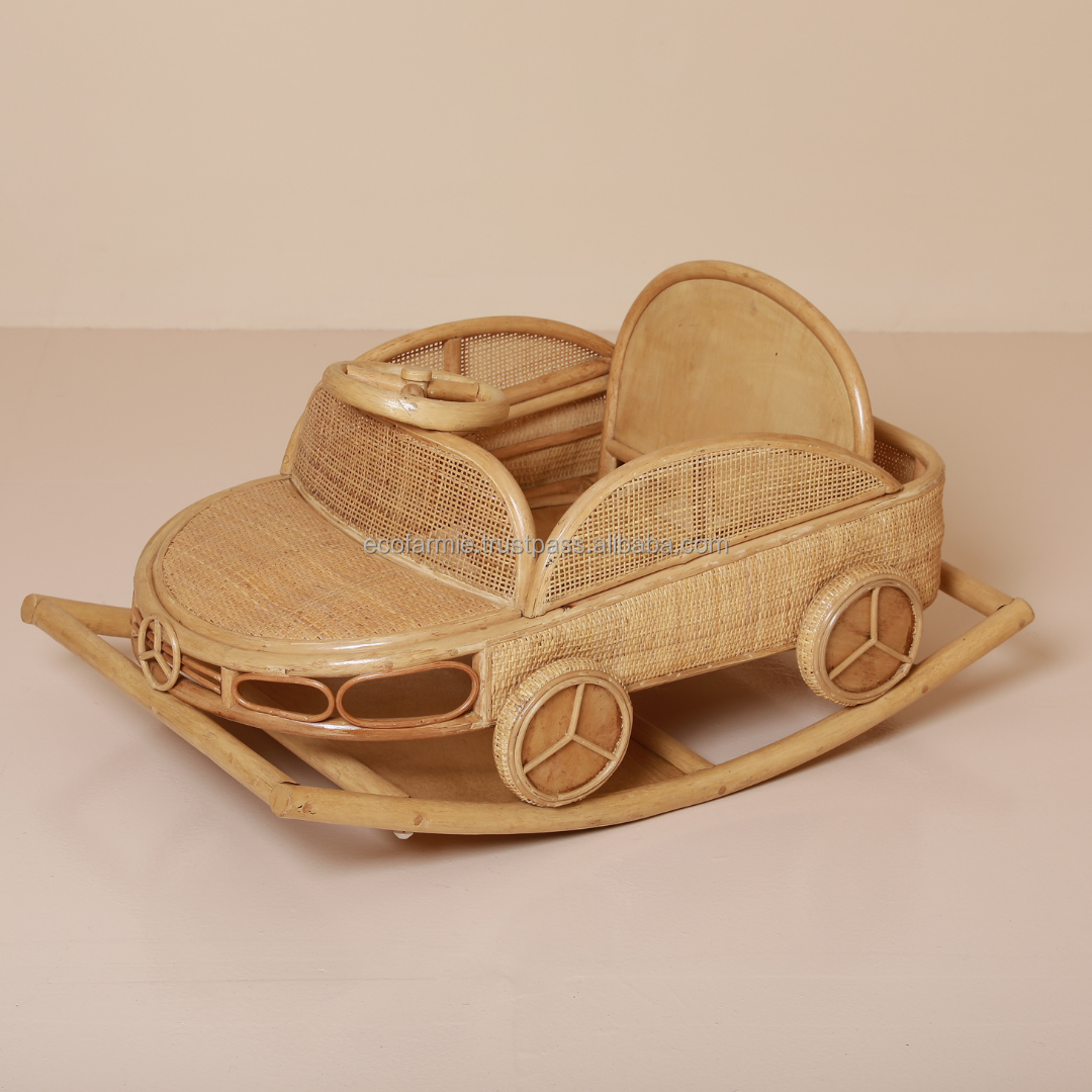 Rattan Car Rocker Main View