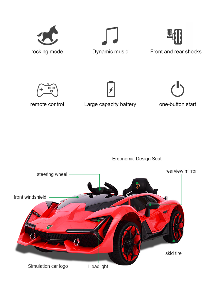 Children's Electric Car Detail 3