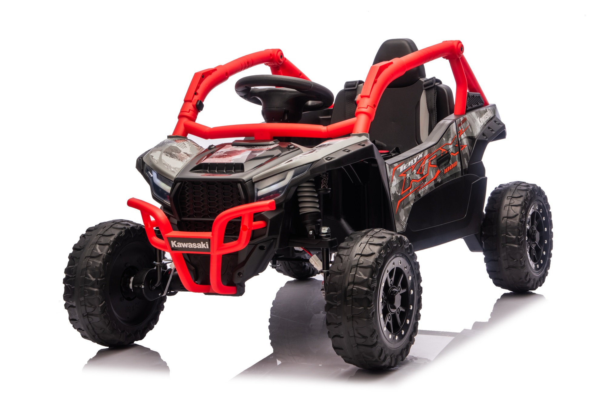Kawasaki 12V Licensed Ride-On Battery-Powered Electric Toy Car for 2 to 4 Years with Remote Control CE &amp; DDP Certified